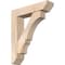 Ekena Millwork Balboa Slat Smooth Bracket w/ Offset Brace, Douglas Fir, 7 1/2"W x 32"D x 38"H BKT0806X32X38BOA06SDF - alternate 1
